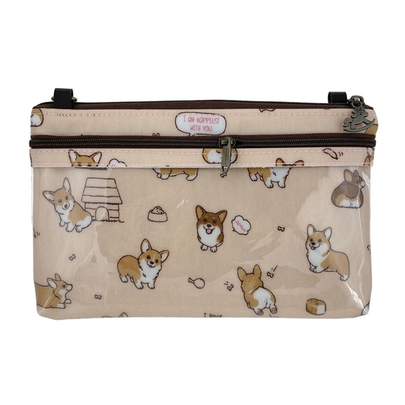 Waterproof Corgi Crossbody Shoulder Phone Purse - Picture 2 of 11